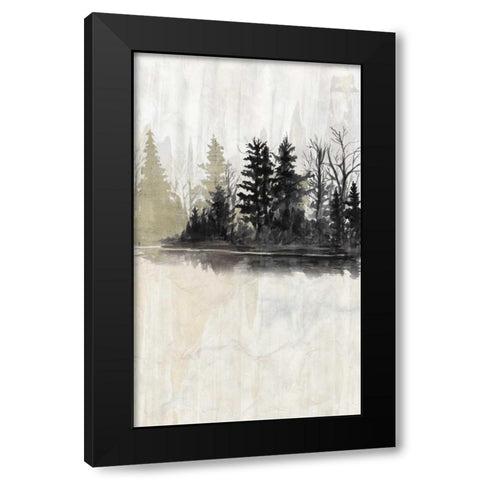 Pine Island I Black Modern Wood Framed Art Print by McCavitt, Naomi