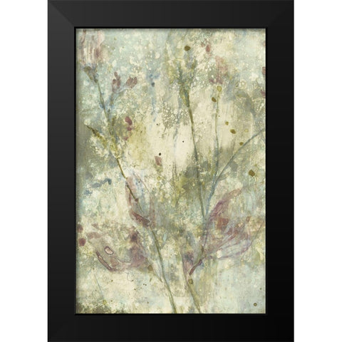 Flower Dream I Black Modern Wood Framed Art Print by Goldberger, Jennifer
