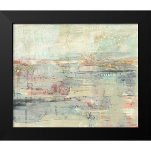 Soft Scape II Black Modern Wood Framed Art Print by Goldberger, Jennifer