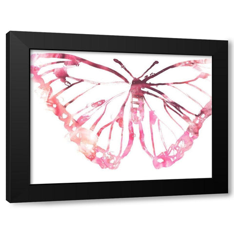 Butterfly Imprint VI Black Modern Wood Framed Art Print by Vess, June Erica