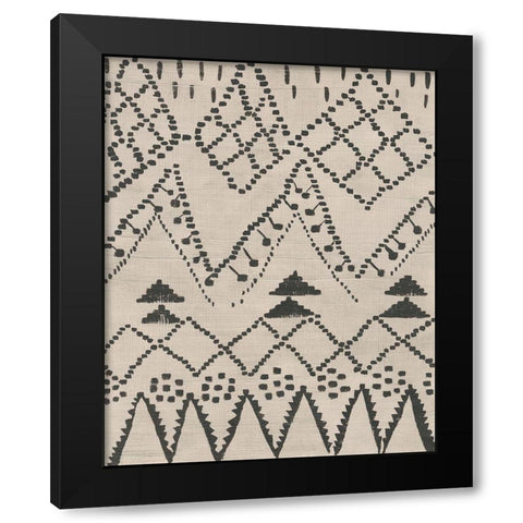 Voyager I Black Modern Wood Framed Art Print with Double Matting by Zarris, Chariklia