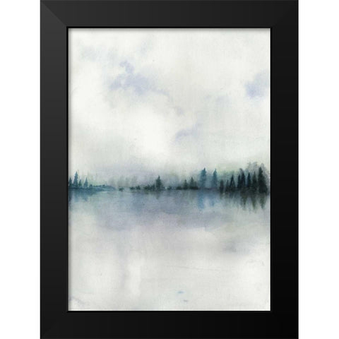 Horizon Whisper I Black Modern Wood Framed Art Print by Popp, Grace
