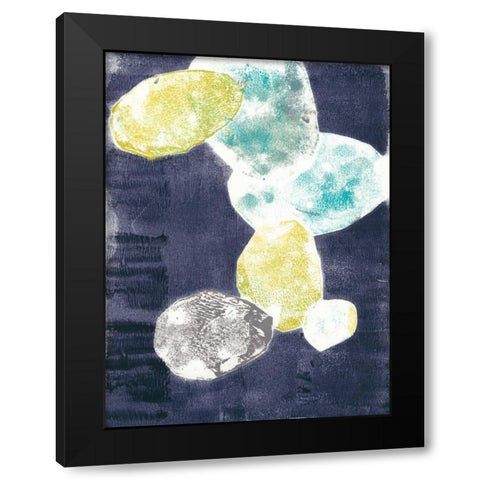 Rock Print I Black Modern Wood Framed Art Print by Goldberger, Jennifer