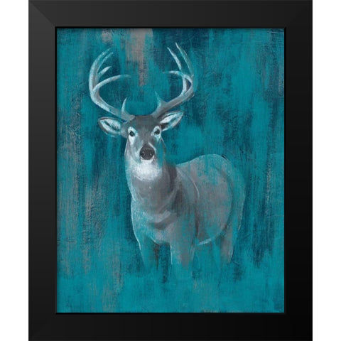 Contemporary White-Tail I Black Modern Wood Framed Art Print by Popp, Grace