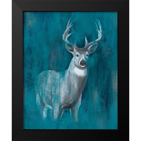 Contemporary White-Tail II Black Modern Wood Framed Art Print by Popp, Grace