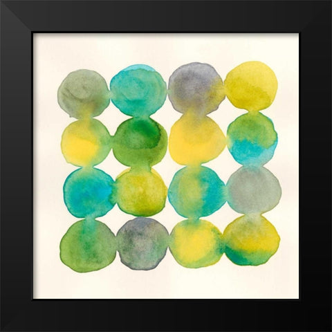 Capri I Black Modern Wood Framed Art Print by Stramel, Renee W.