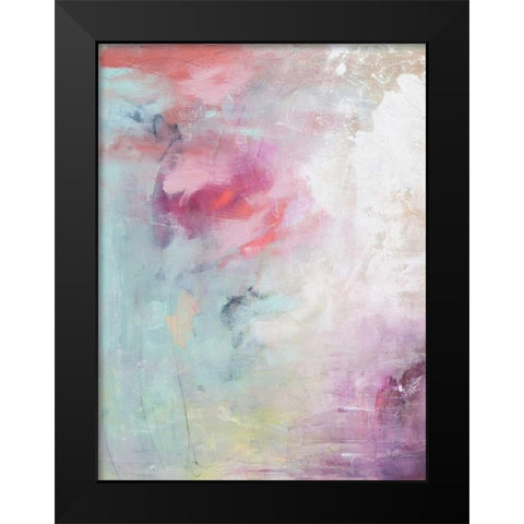 Pastel Terrain I Black Modern Wood Framed Art Print by Contacessi, Julia