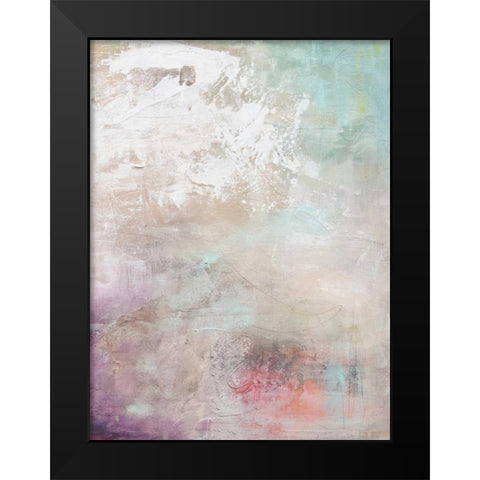 Pastel Terrain II Black Modern Wood Framed Art Print by Contacessi, Julia