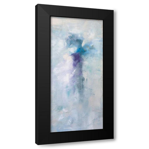 Plume II Black Modern Wood Framed Art Print with Double Matting by Contacessi, Julia