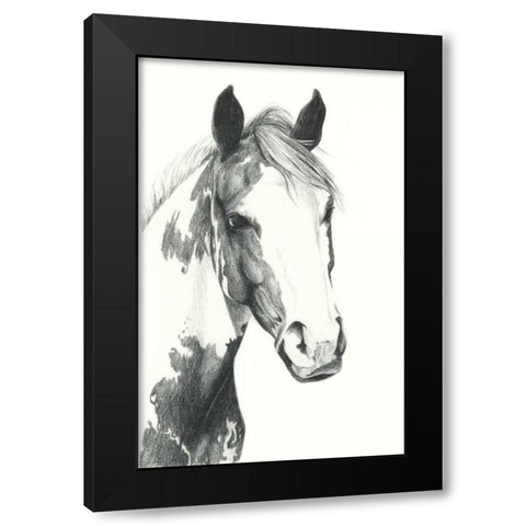 American Paint I Black Modern Wood Framed Art Print with Double Matting by Popp, Grace