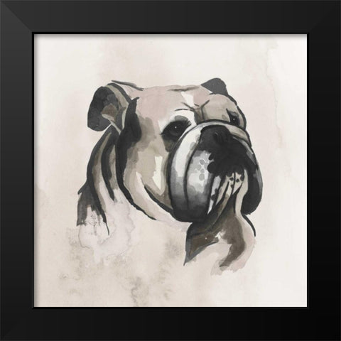 Inked Dogs III Black Modern Wood Framed Art Print by Popp, Grace