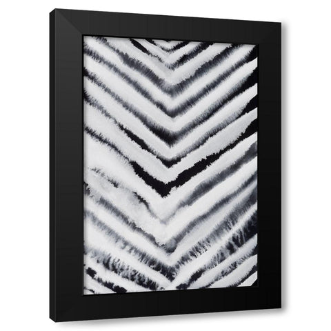 Electrified II Black Modern Wood Framed Art Print with Double Matting by Popp, Grace