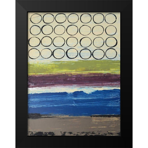 Grape Soda I Black Modern Wood Framed Art Print by Avondet, Natalie