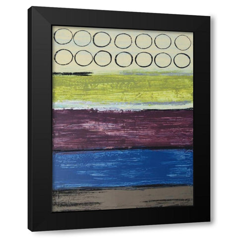Grape Soda II Black Modern Wood Framed Art Print by Avondet, Natalie