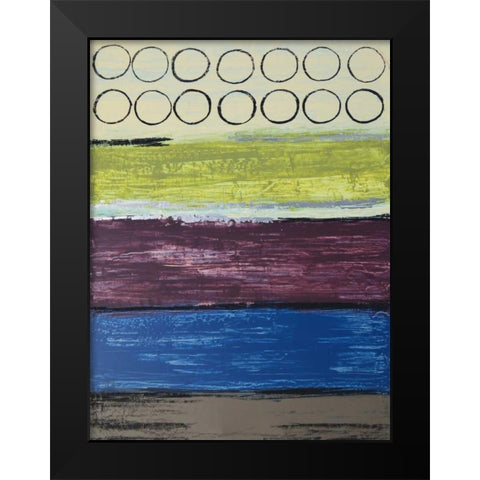 Grape Soda II Black Modern Wood Framed Art Print by Avondet, Natalie