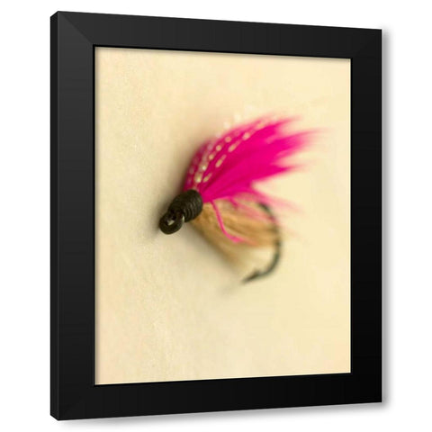 Macro Lure I Black Modern Wood Framed Art Print with Double Matting by Stalus, Judy