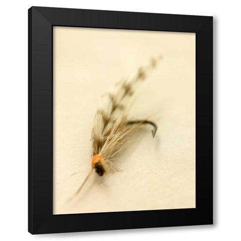 Macro Lure IX Black Modern Wood Framed Art Print with Double Matting by Stalus, Judy