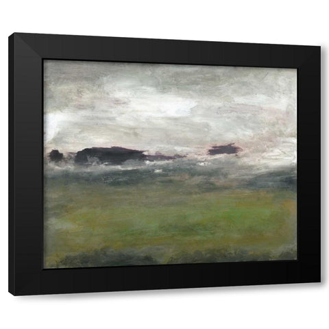 Along the Island I Black Modern Wood Framed Art Print with Double Matting by Gordon, Sharon