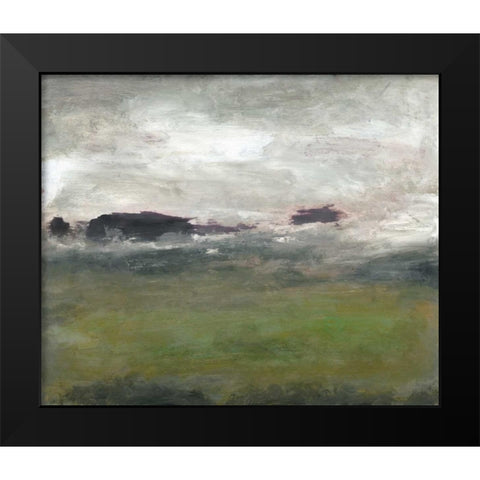 Along the Island I Black Modern Wood Framed Art Print by Gordon, Sharon