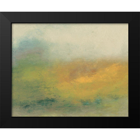 Hillside I Black Modern Wood Framed Art Print by Gordon, Sharon