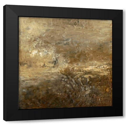 Quiet Marsh II Black Modern Wood Framed Art Print by Gordon, Sharon