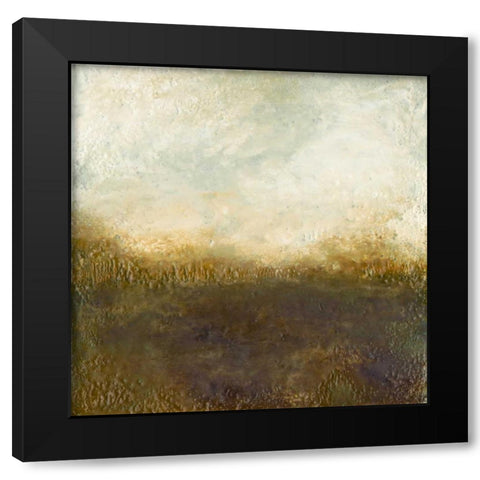 Quiet Marsh III Black Modern Wood Framed Art Print with Double Matting by Gordon, Sharon