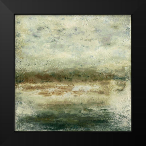 Quiet Marsh IV Black Modern Wood Framed Art Print by Gordon, Sharon
