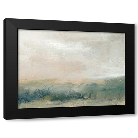 Sea Grass Black Modern Wood Framed Art Print with Double Matting by Gordon, Sharon