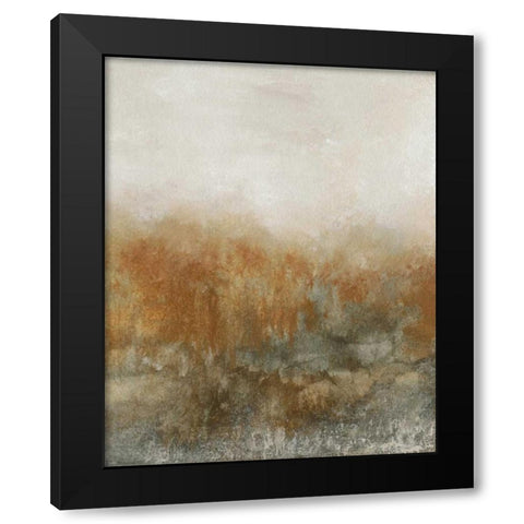 The Road Home II Black Modern Wood Framed Art Print with Double Matting by Gordon, Sharon