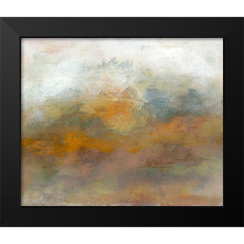 In the Air III Black Modern Wood Framed Art Print by Gordon, Sharon
