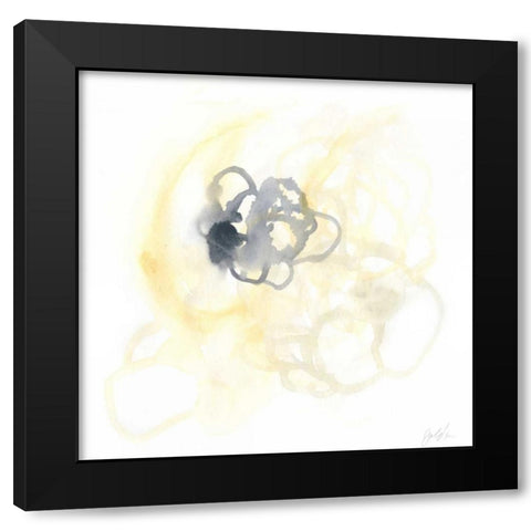 Network II Black Modern Wood Framed Art Print with Double Matting by Vess, June Erica
