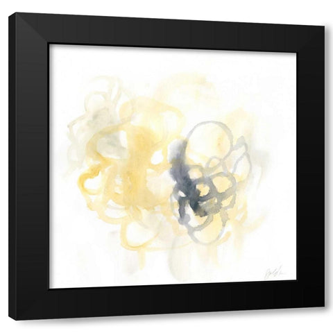Network III Black Modern Wood Framed Art Print by Vess, June Erica