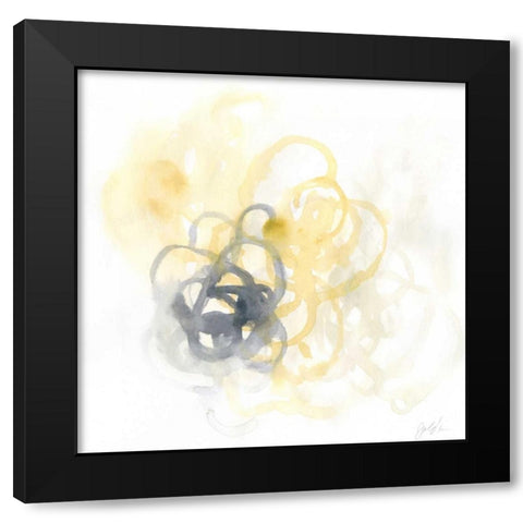 Network IV Black Modern Wood Framed Art Print with Double Matting by Vess, June Erica