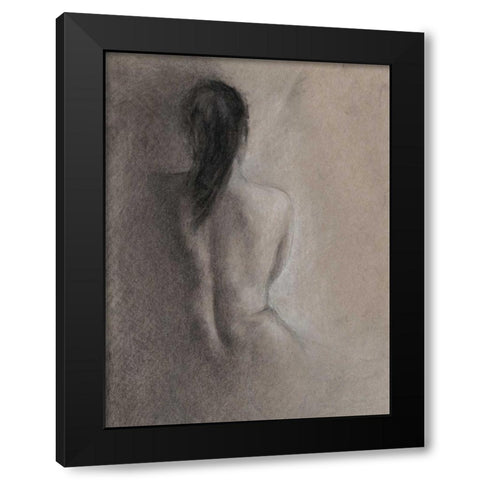 Chiaroscuro Figure Drawing II Black Modern Wood Framed Art Print with Double Matting by Harper, Ethan