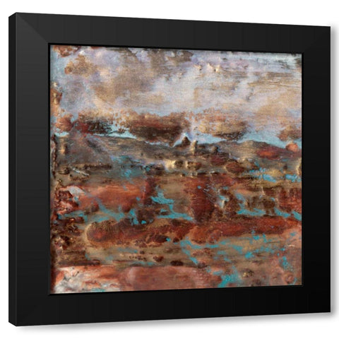 Dusky Horizon I Black Modern Wood Framed Art Print with Double Matting by Ludwig, Alicia