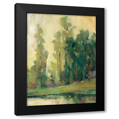 Fishing Spot I Black Modern Wood Framed Art Print by OToole, Tim