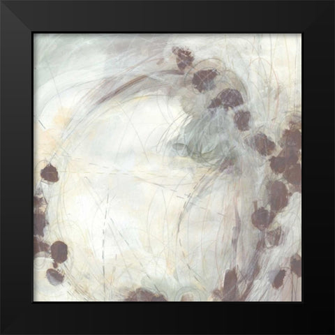 Contingent I Black Modern Wood Framed Art Print by Vess, June Erica