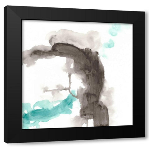 Direction Flow IV Black Modern Wood Framed Art Print with Double Matting by Vess, June Erica