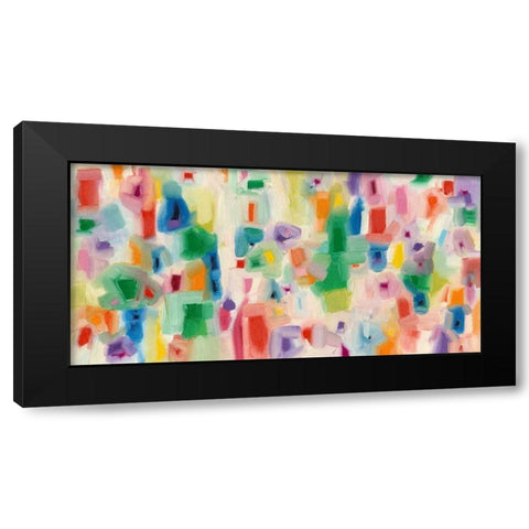 Modern Vibe Black Modern Wood Framed Art Print with Double Matting by Galapon, Nikki
