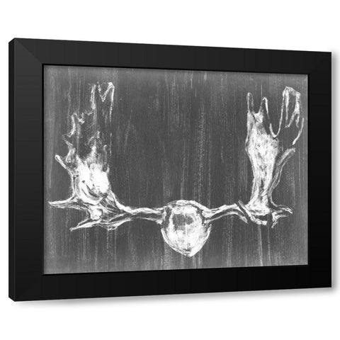 Graphic Mount I Black Modern Wood Framed Art Print by Harper, Ethan