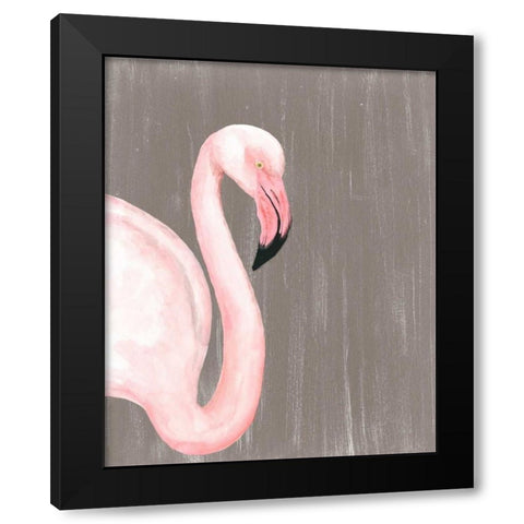 Vibrant Plumage III Black Modern Wood Framed Art Print with Double Matting by McCavitt, Naomi