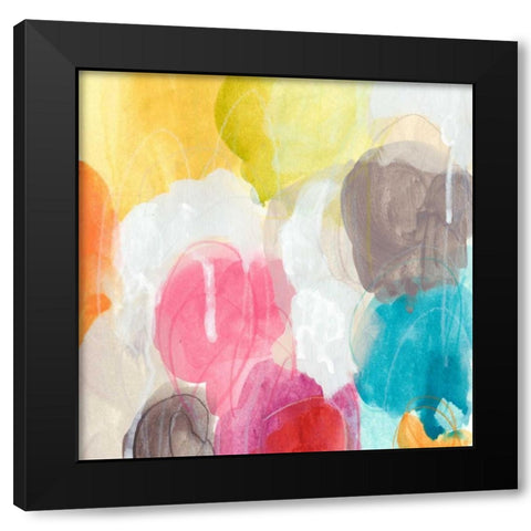 Ipso Facto IV Black Modern Wood Framed Art Print with Double Matting by Vess, June Erica