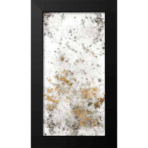 Gilded Mist I Black Modern Wood Framed Art Print by Studio W