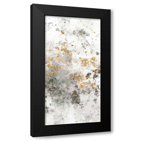 Gilded Mist II Black Modern Wood Framed Art Print by Studio W