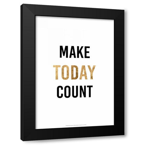 Bold Inspiration I Black Modern Wood Framed Art Print by Hambly, Anna