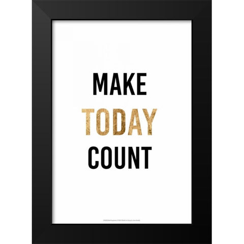 Bold Inspiration I Black Modern Wood Framed Art Print by Hambly, Anna