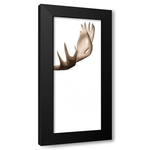 Triptych Moose III Black Modern Wood Framed Art Print by Popp, Grace