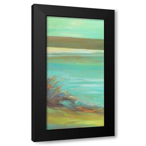 Bahia Tranquila I Black Modern Wood Framed Art Print with Double Matting by Wilkins, Suzanne