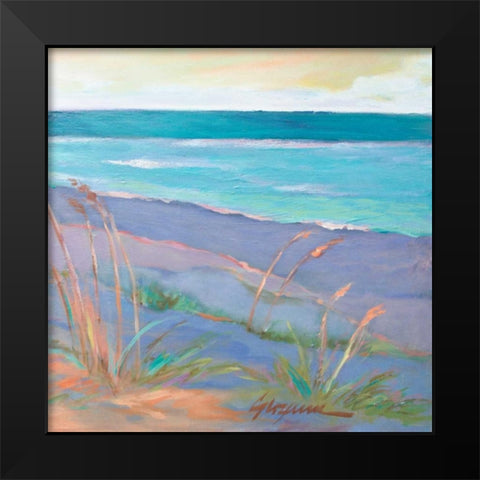Dunes at Dusk II Black Modern Wood Framed Art Print by Wilkins, Suzanne