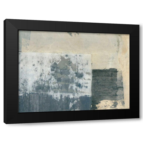 Shades of Grey VI Black Modern Wood Framed Art Print with Double Matting by Ray, Elena